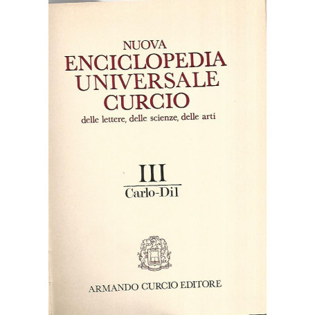 Nuova enciclopedia universale Curcio delle lettere