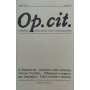 Op. Cit. Selezione della critica d'arte contemporanea (numero 60)