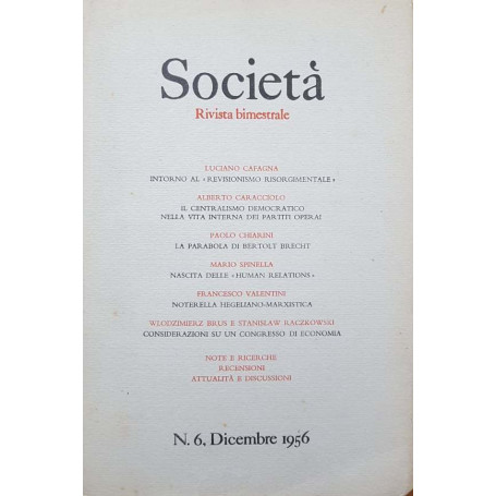 Società  N.6 Dicembre 1956