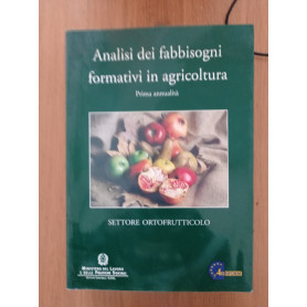 Analisi dei fabbisogni formativi in agricoltura