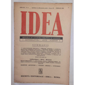 Idea. Mensile di cultura politica e sociale. Anno XIV -N.2