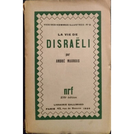 La vie de Disraeli