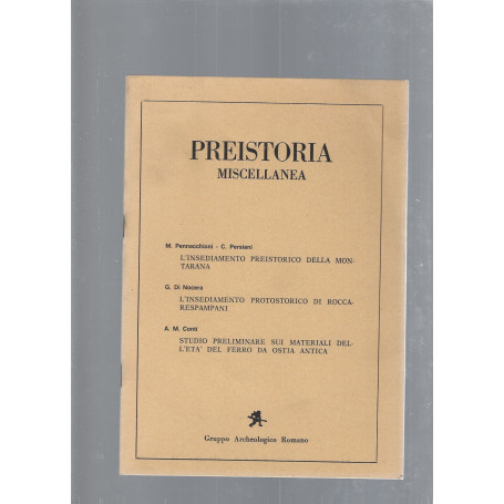 Preistoria miscellanea