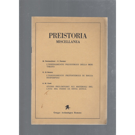 Preistoria miscellanea
