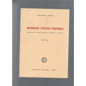 METODOLOGIA STATISTICA STRUTTURALE  vol 1 e 2