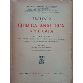 Trattato di chimica analitica applicata Vol. I