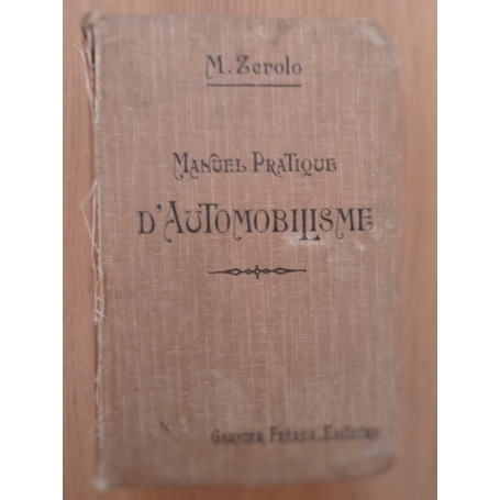 Manuel Pratique d'automobilisme