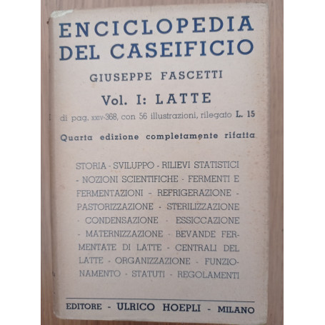 Enciclopedia del caseificio