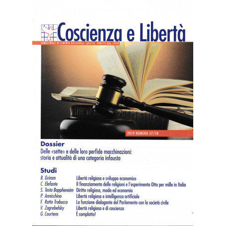 Coscienza e Libertà . 2019 n. 57/58