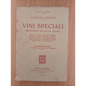 Vini speciali provenienti da uve da tavola