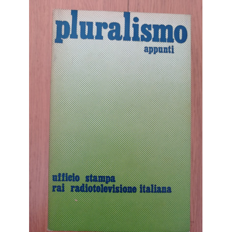 Pluralismo appunti