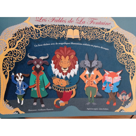 Les Fables de La Fontaine - Livre Théà¢tre