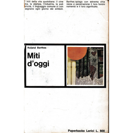 Miti d'oggi