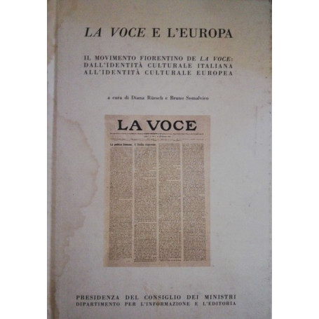 La voce e l'Europa