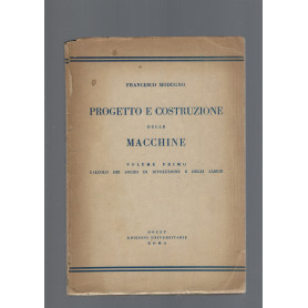 PROGETTO E COSTRUZIONE DELLE MACCHINE