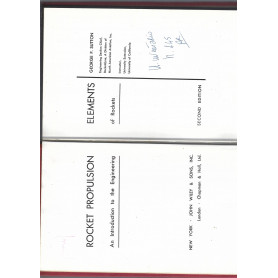 ROCKET PROPULSION ELEMENTS