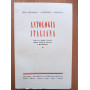Antologia italiana  (due copie)
