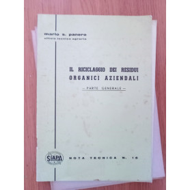 Il riciclaggio dei residui organici aziendali