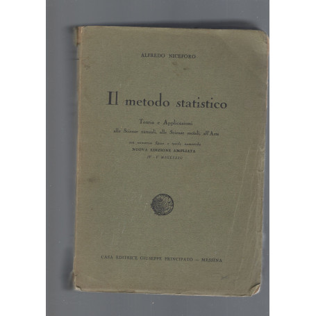 IL METODO STATISTICO