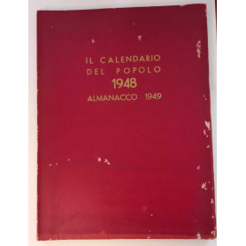 Il calendario del popolo 1948 Almanacco 1949