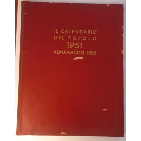 Il calendario del Popolo 1951 - Almanacco 1952