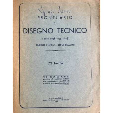 Prontuario di disegno tecnico