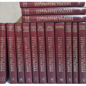 Storia generale della letteratura italiana - 14 volumi