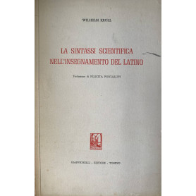 La sintassi scientifica nell'insegnamento del Latino