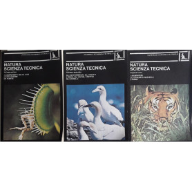 Natura Scienza Tecnica:  Volume I: I componenti della vita  l'evoluzione  le piante - Volume II: gli invertebrati  gli insetti
