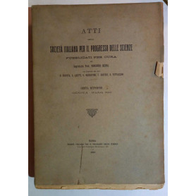 Atti della Società Italiana per il progresso delle scienze (sesta riunione)
