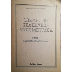 Lezioni di statistica psicometrica  Parte I e II