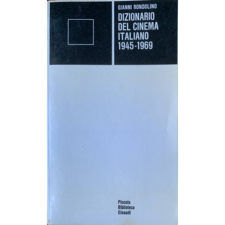Dizionario del cinema italiano 1945-1969