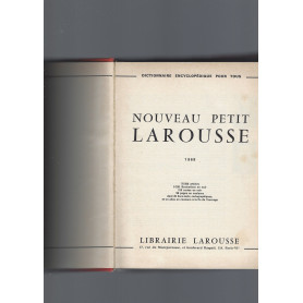 NOUVEAU PETIT LAROUSSE