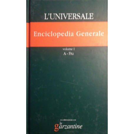 Enciclopedia Generale Vol. I