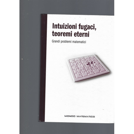 INTUIZIONI FUGACI  TEOREMI ETERNI. GRANDI PROBLEMI MATEMATICI