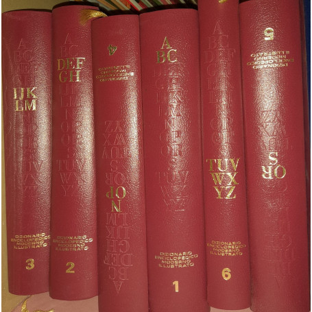 Dizionario enciclopedico moderno illustrato (sei volumi)