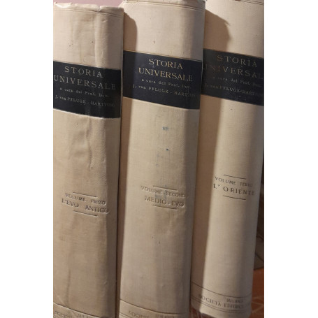 Storia universale (3 volumi)