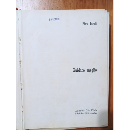 Guidare meglio