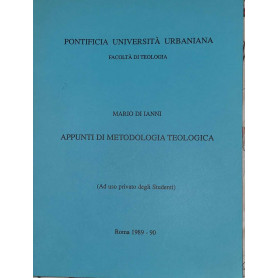 Appunti di metodologia teologica