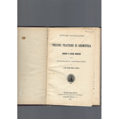 NOZIONI PRATICHE DI GEOMETRIA
