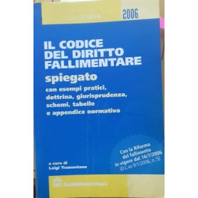 Il codice di diritto fallimentare spiegato con esempi pratici  dottrina  giurisprudenza  schemi  tabelle e appendice normativa