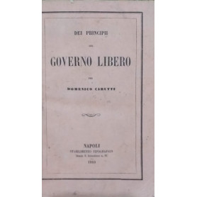 Dei principi del governo libero