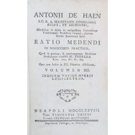 Ratio Medendi in Nosocomio Practico. Volumen XII