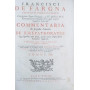 Francisci De Fargna Commentaria in singulos canones de Jure Patronatus .. Tomus III
