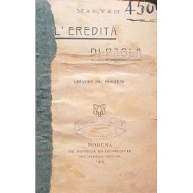 L'eredit�  di Paola