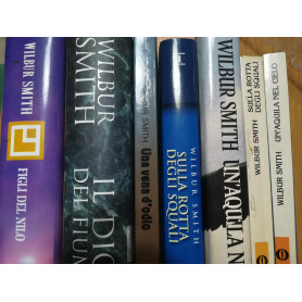 Lotto di 7 libri di Wilbur Smith