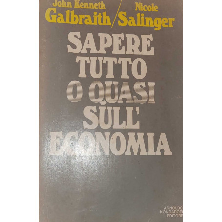 Sapere tutto o quasi sull'economia