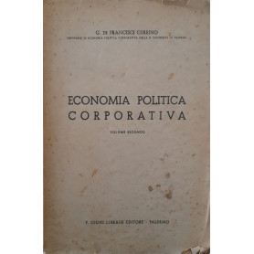 Economia politica corporativa (volume secondo)