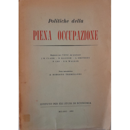 Politiche della piena occupazione