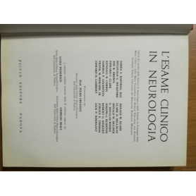 L' esame clinico in neurologia
